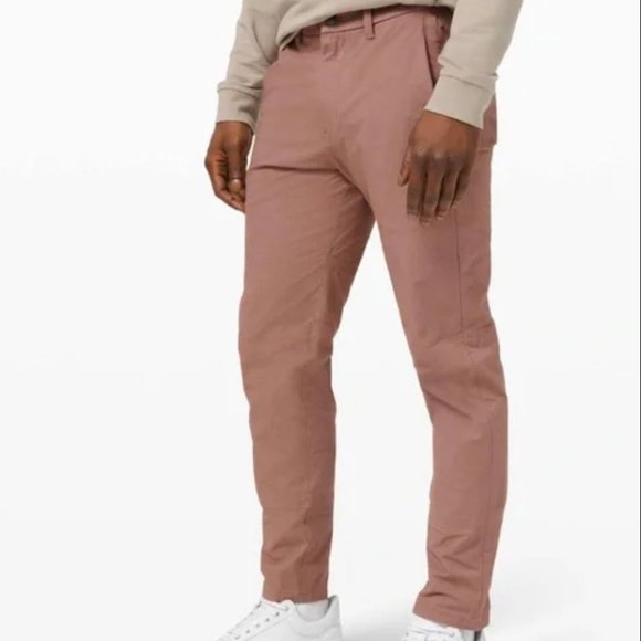 Lululemon Mens 33”x 34” Slim Commission Pant - Earth Clay - Picture 1 of 5